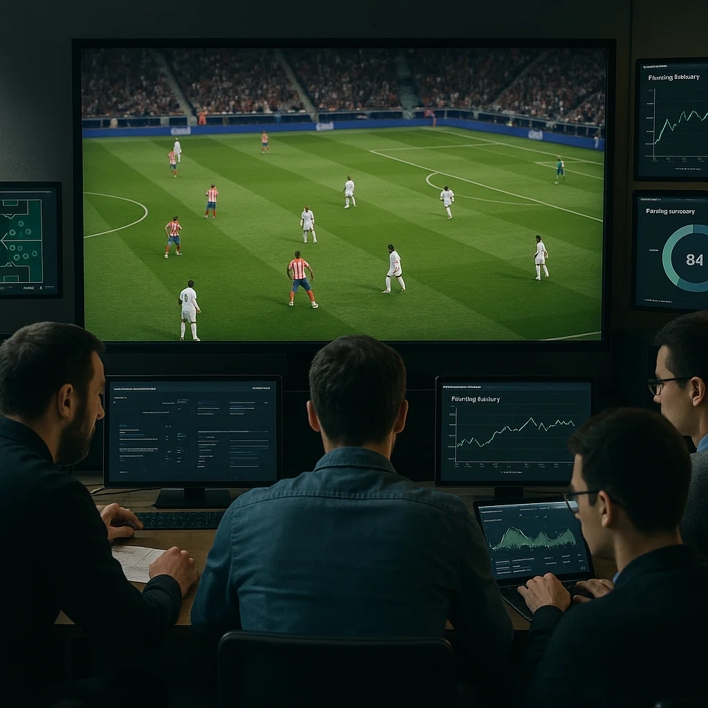 Atletico vs Real Madrid – Derby Day Tension | BTTS & Over 2.5 football match scene