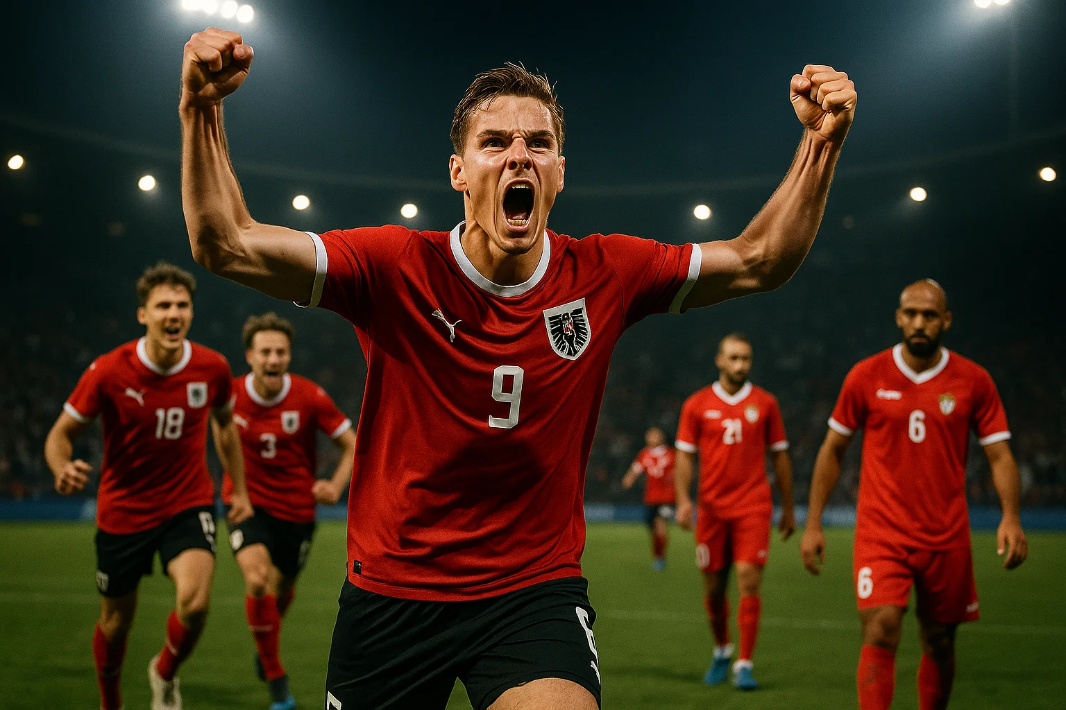 Austria vs Jordan – World Cup Debut Day | Win & Over 2.5
