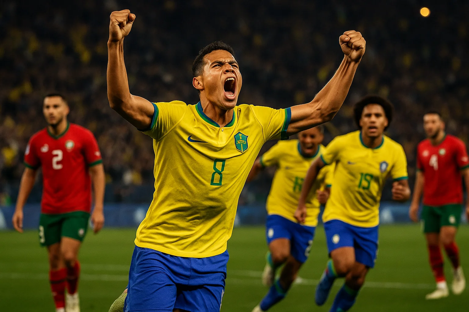 Brazil vs Morocco – World Cup Group Stage | Win & Over 2.5