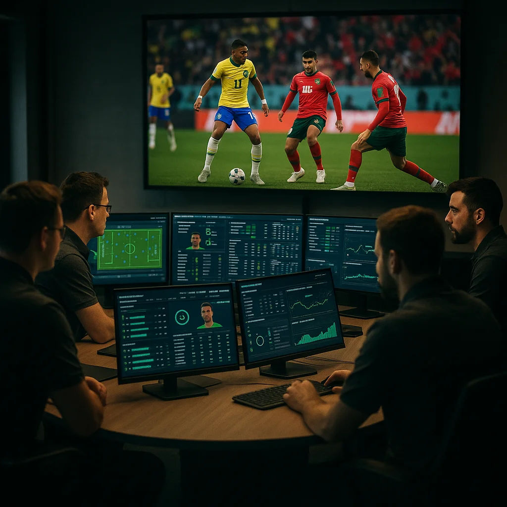 Brazil vs Morocco – World Cup Pressure Game | Win & Over 2.5 football match scene
