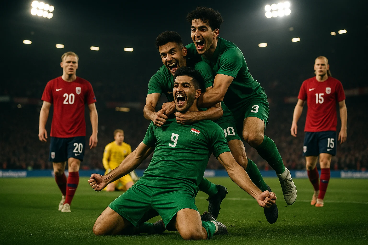 Iraq vs Norway – Group Stage Clash | Norway Win & Over 2.5