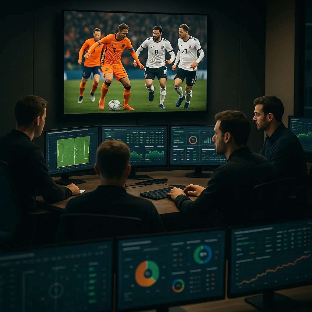 Netherlands vs Germany – Derby Day Tension | BTTS & Over 2.5 football match scene