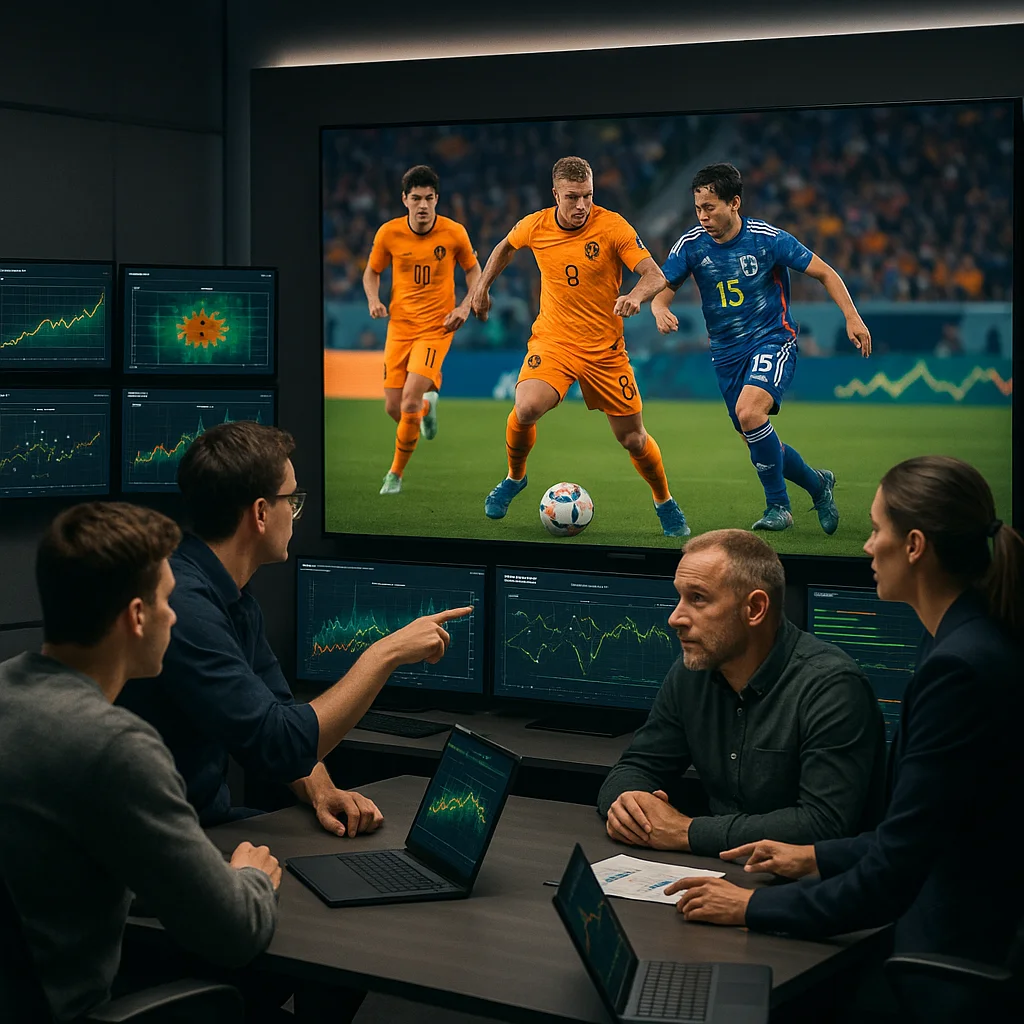 Netherlands vs Japan – Group Stage Clash | Win & Over 2.5 football match scene