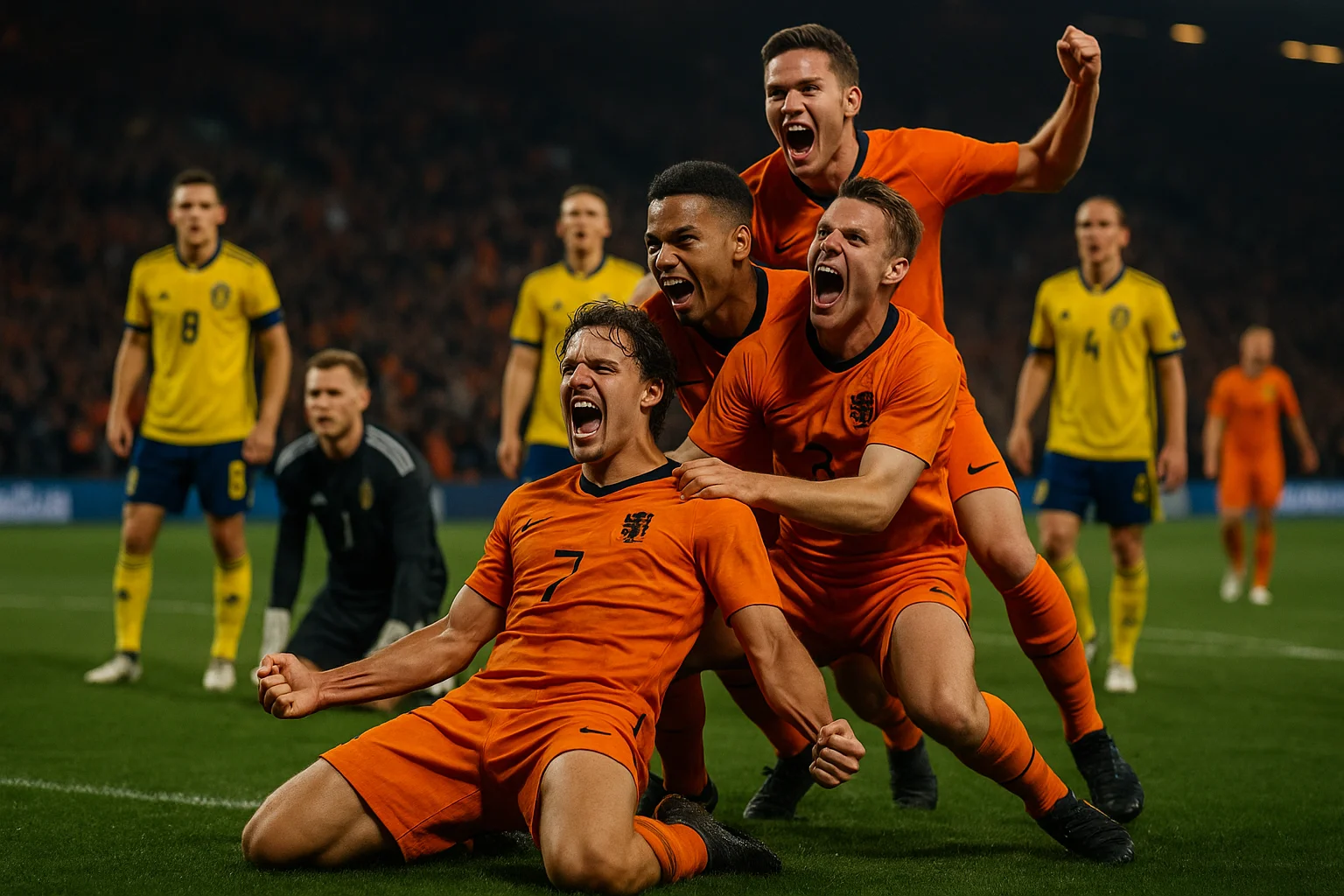 Netherlands vs Sweden – Group Stage Pressure Mounts | Win & Over 2.5