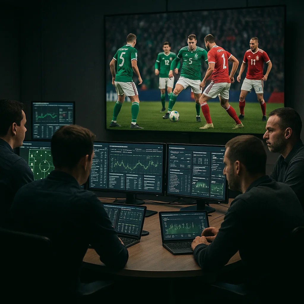 Northern Ireland vs Hungary – Hosts Under Pressure | BTTS & Over 2.5 football match scene