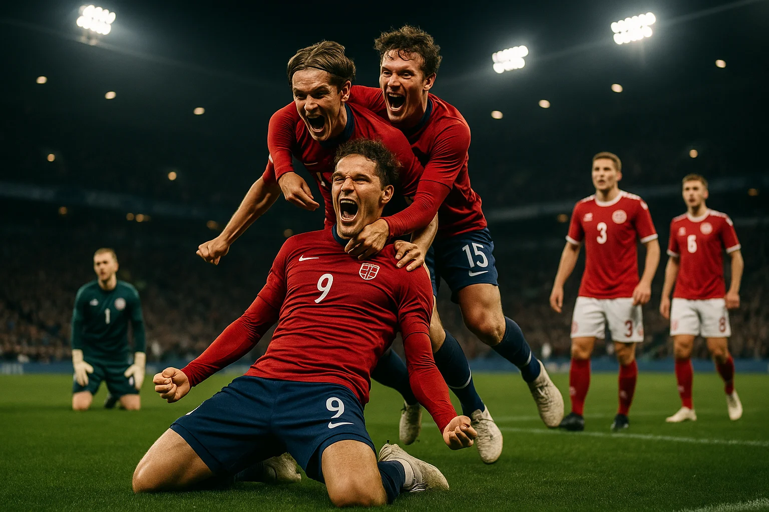 Norway vs Denmark – Nations League Rivalry | BTTS & Over 2.5