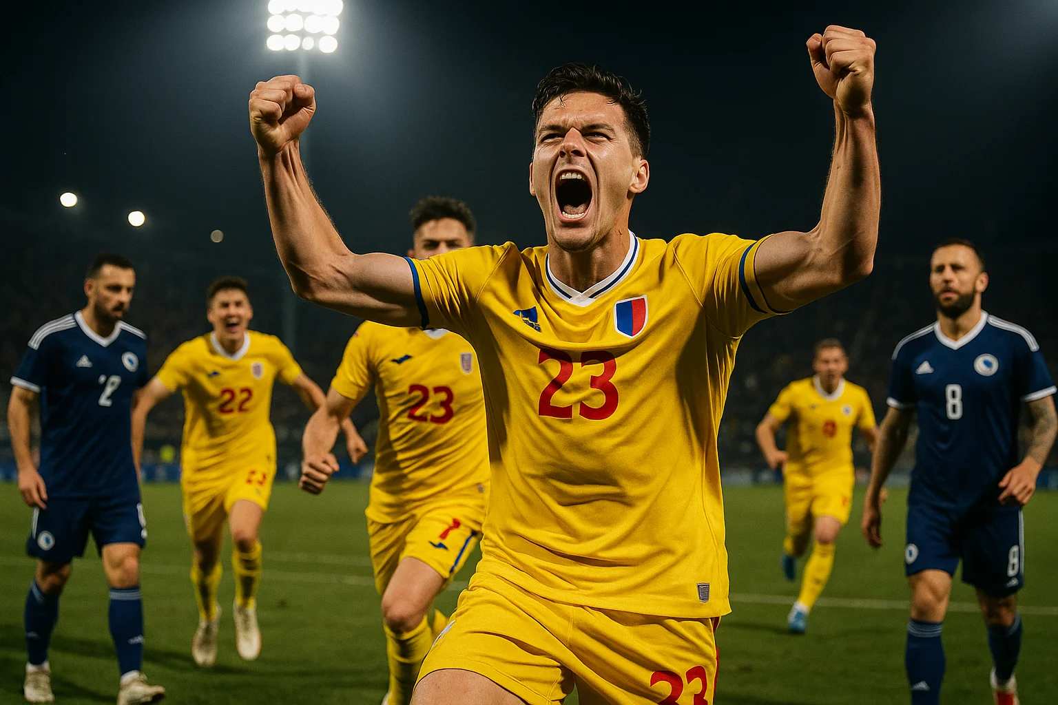 Romania vs Bosnia & Herzegovina – Nations League Pressure | BTTS & Over 2.5