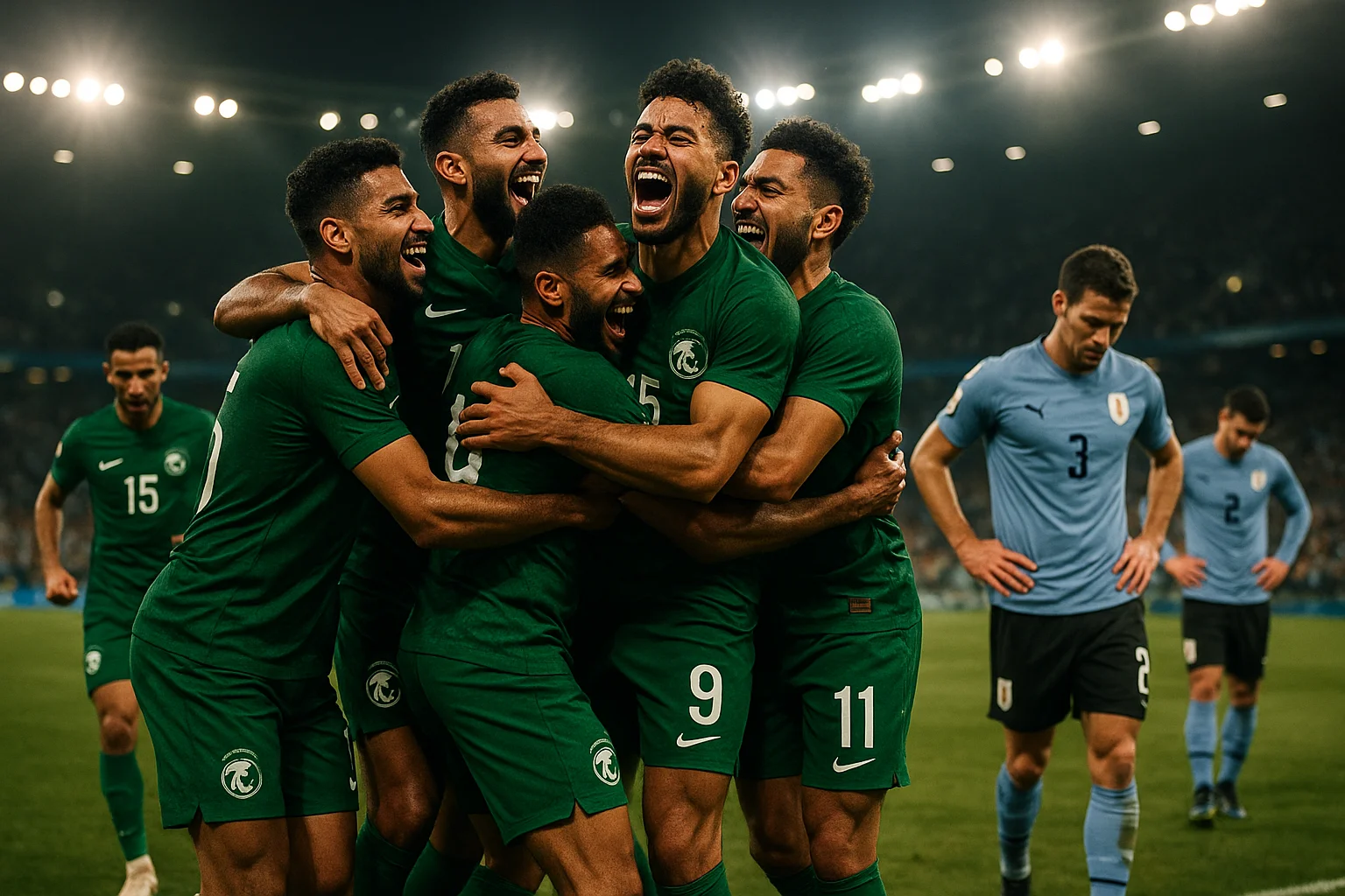 Saudi Arabia vs Uruguay – Group Stage Pressure Mounts | Double Chance & Over 2.5