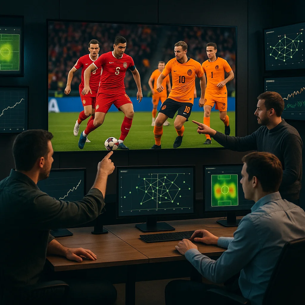 Serbia vs Netherlands – Dutch Firepower to Shine | BTTS & Over 2.5 football match scene