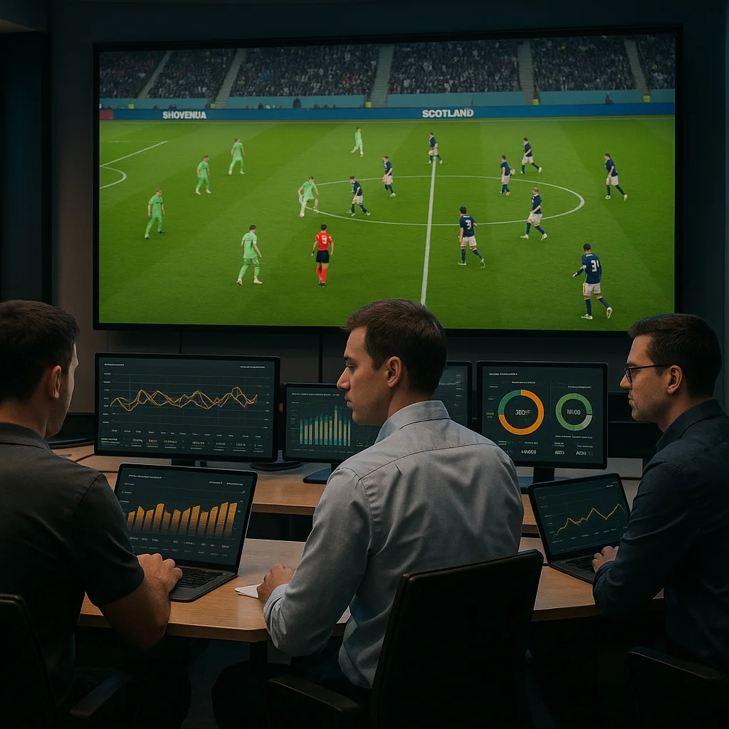 Slovenia vs Scotland – Hosts Looking Solid | Win & Under 2.5 football match scene