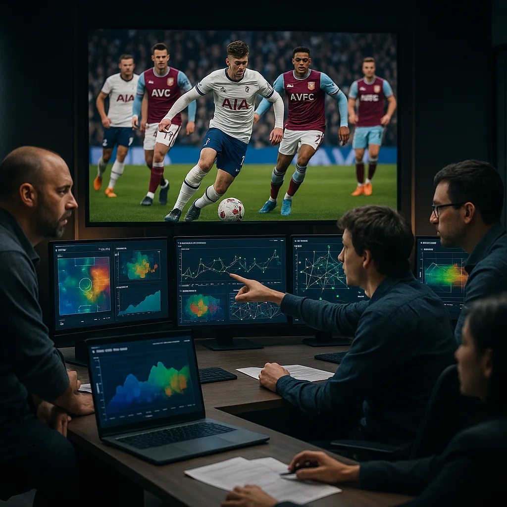 Tottenham vs Aston Villa – Spurs Under Pressure | BTTS & Over 2.5 football match scene