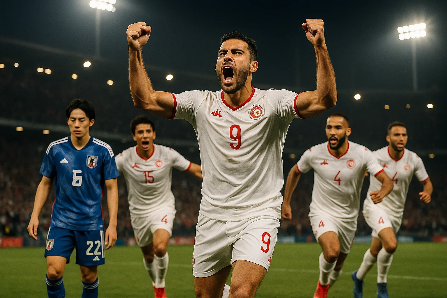 Tunisia vs Japan – Group Stage Crunch Time | Japan Win & Over 2.5