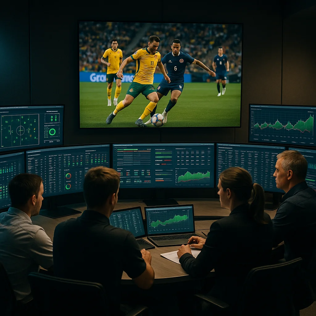 USA vs Australia – Group Stage Pressure Mounts | Win & Over 2.5 football match scene